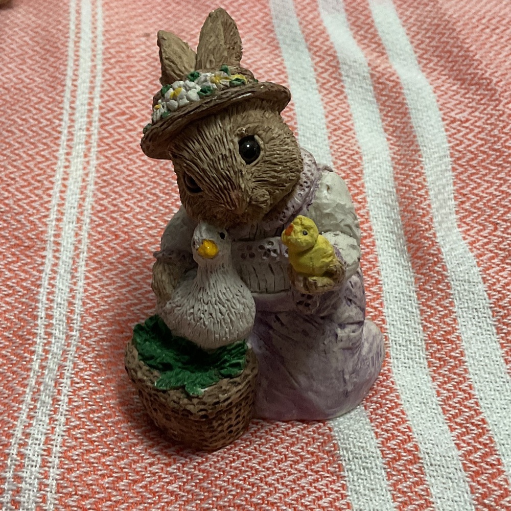 The bunny girl with hen collection United Design manufactured between 1988/1991